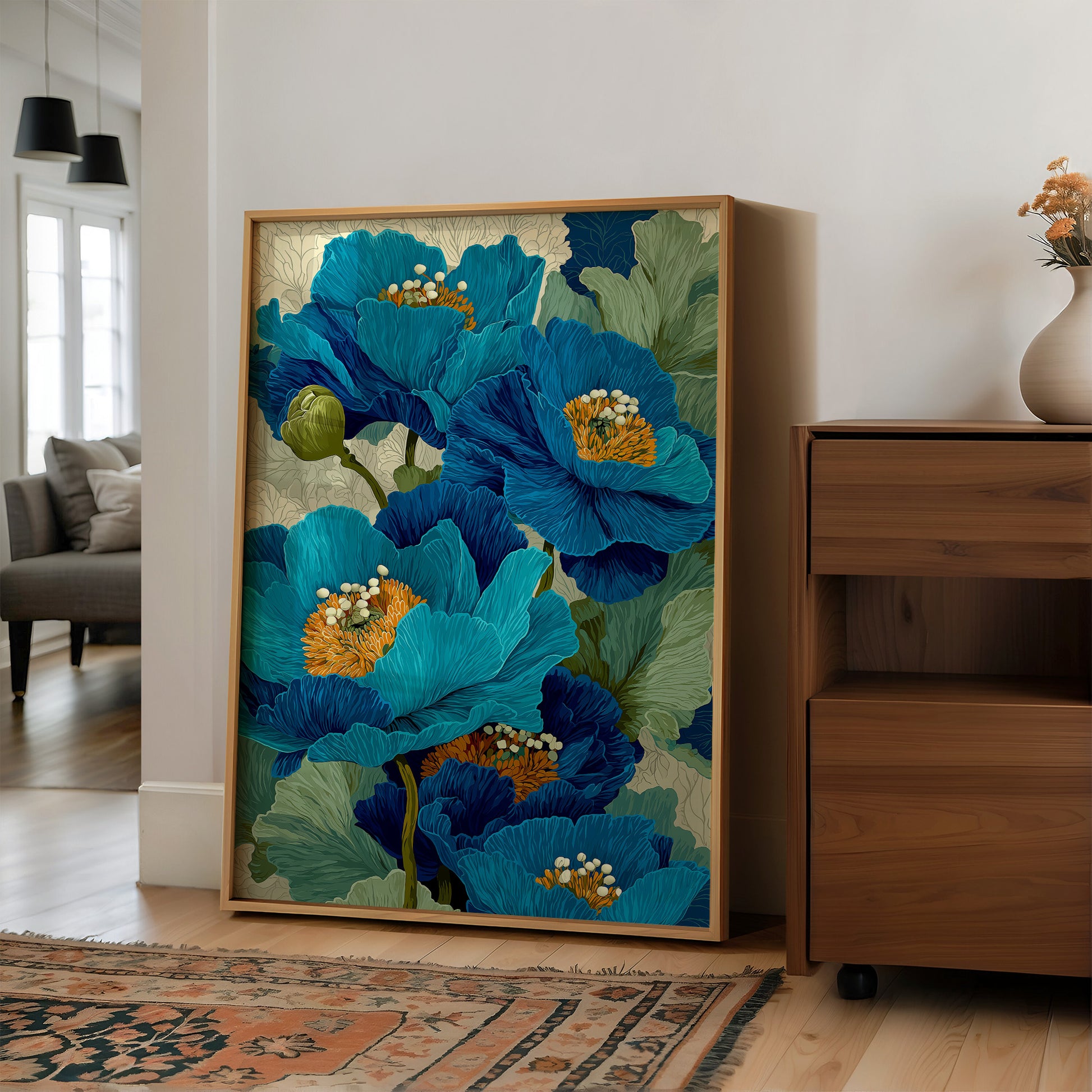Where Blue Blooms Go Bold
