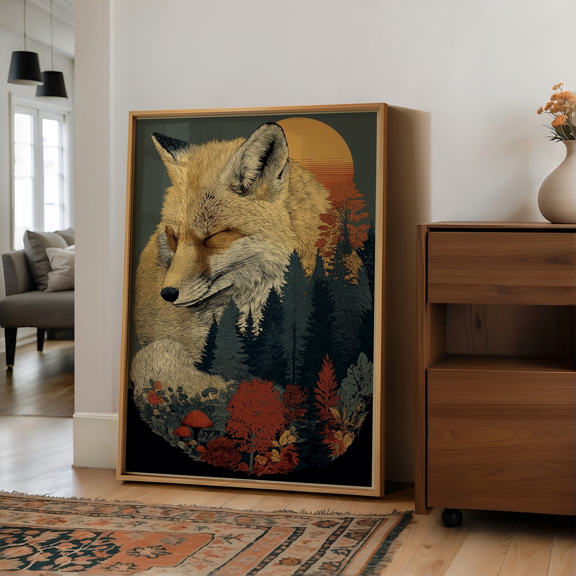 The Forest Dreaming Through the Fox