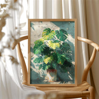 Light Found the Monstera First