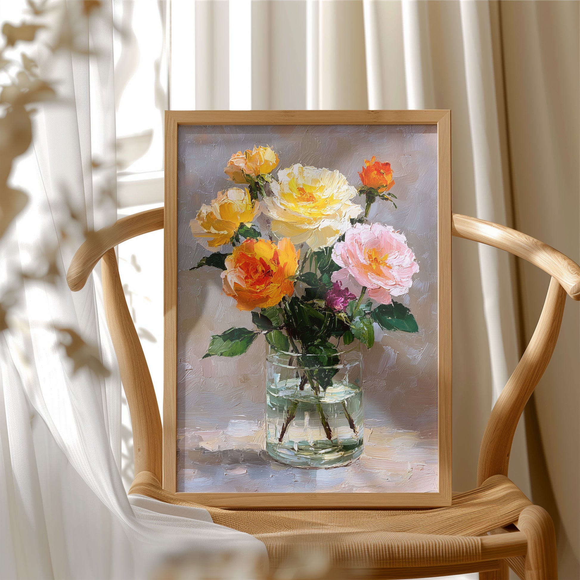 Roses Before the afternoon Fades