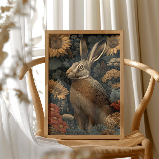 The Hare Who Watched the Garden