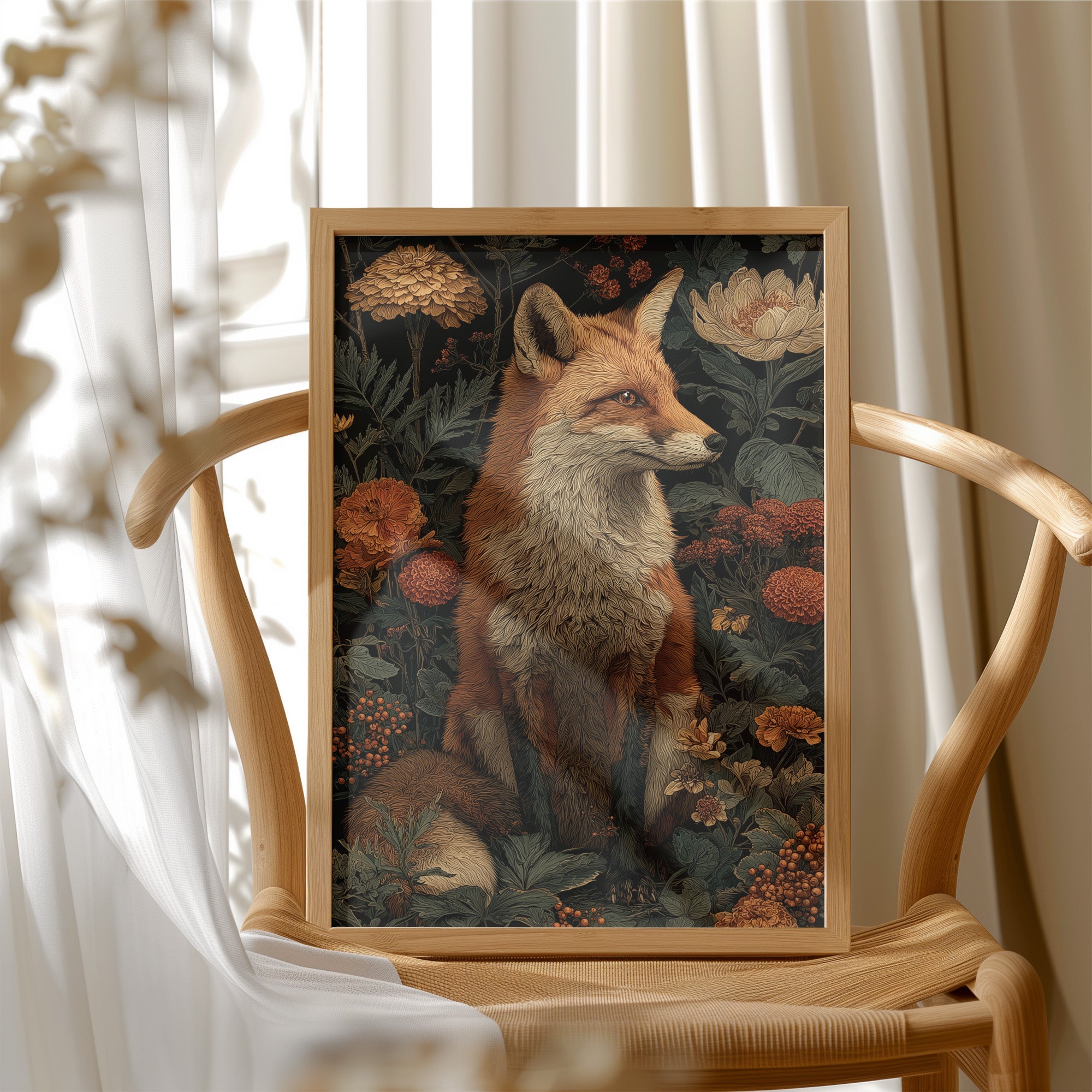 The Fox Who Knew the Garden Well