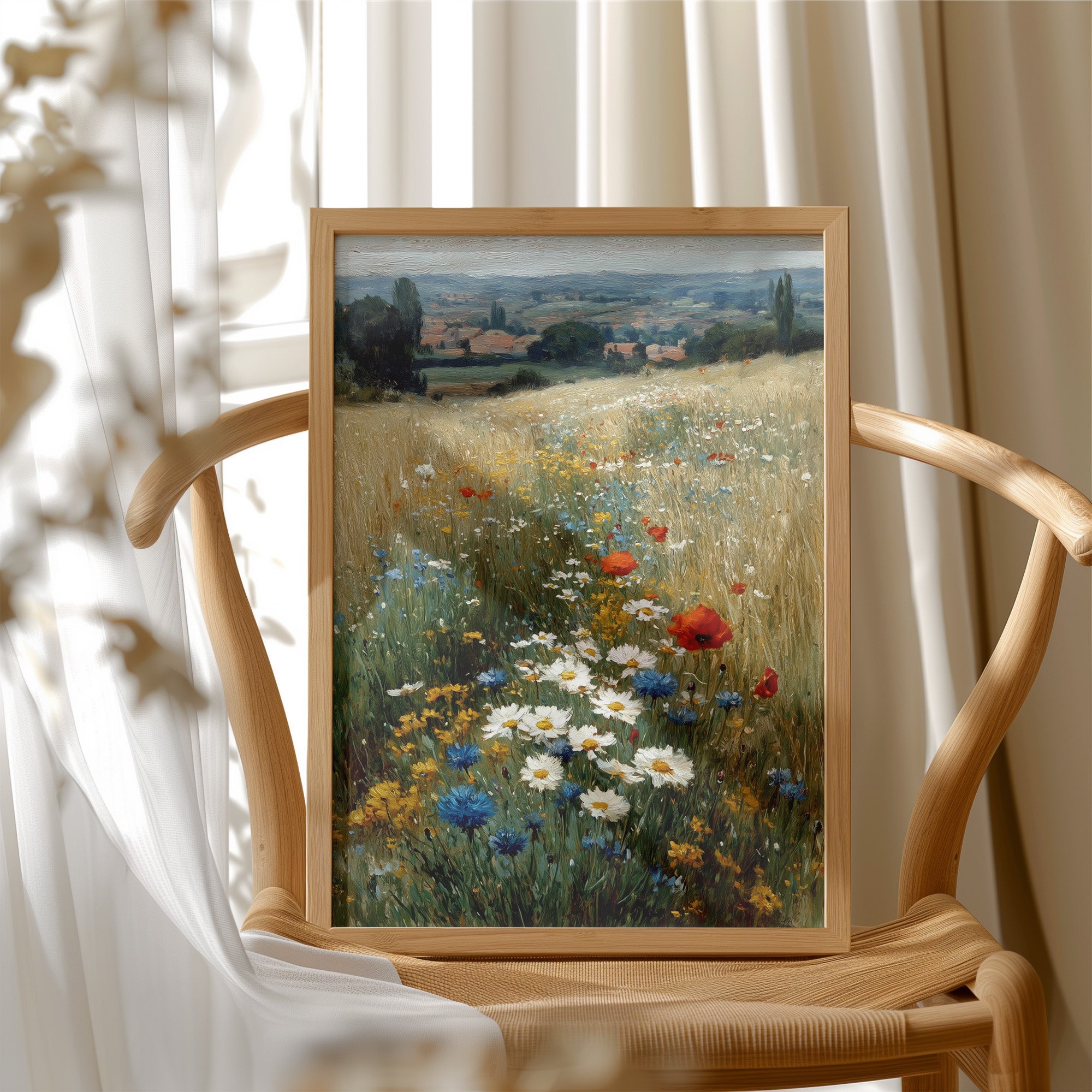 Midsummer at the Edge of the Wheat