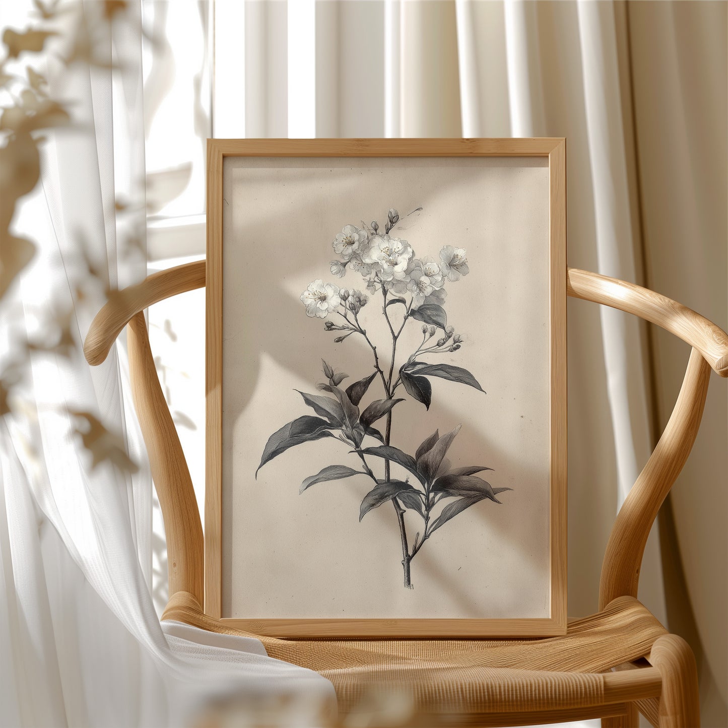 Drawn the Morning It Bloomed