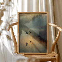 They Flew Low Over Still Water