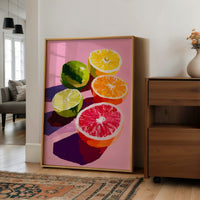 Citrus Cut on a Pink Morning