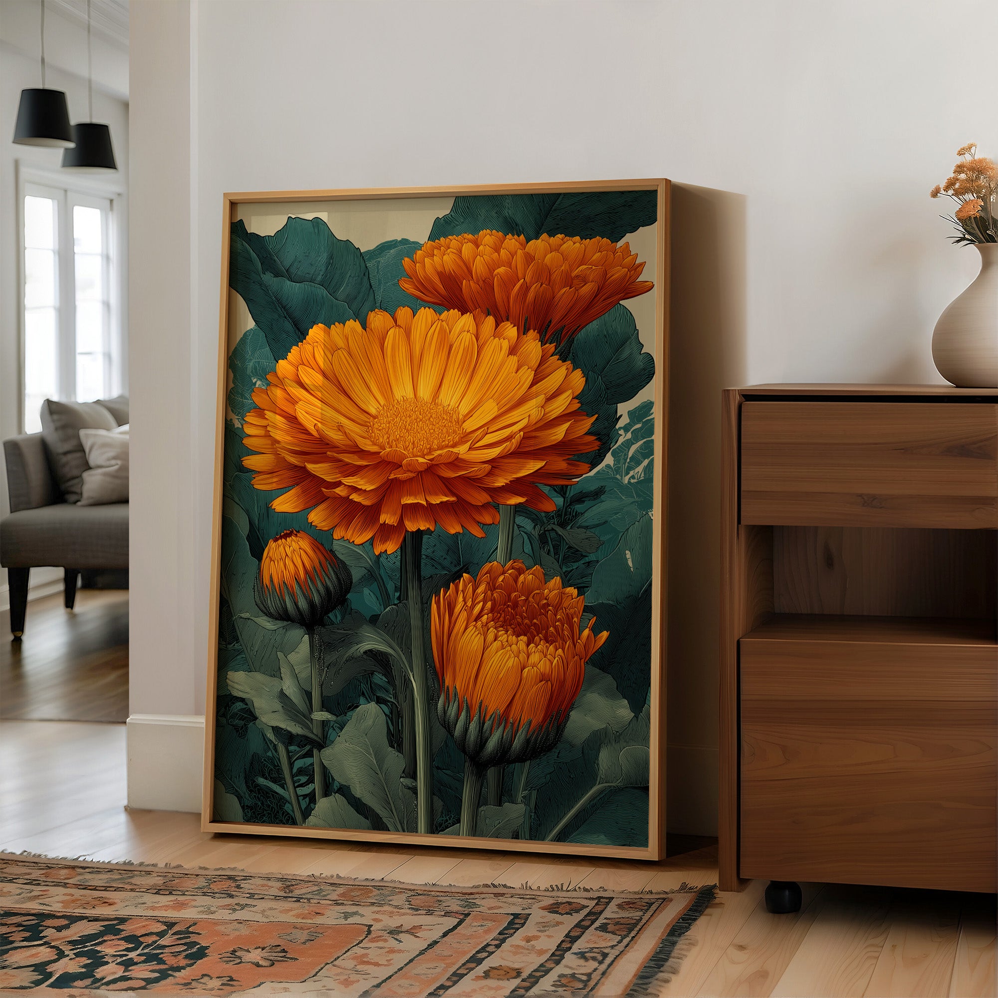 Marigolds at Every Stage