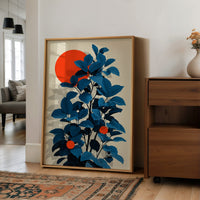 The Sun Rises Behind the Blue