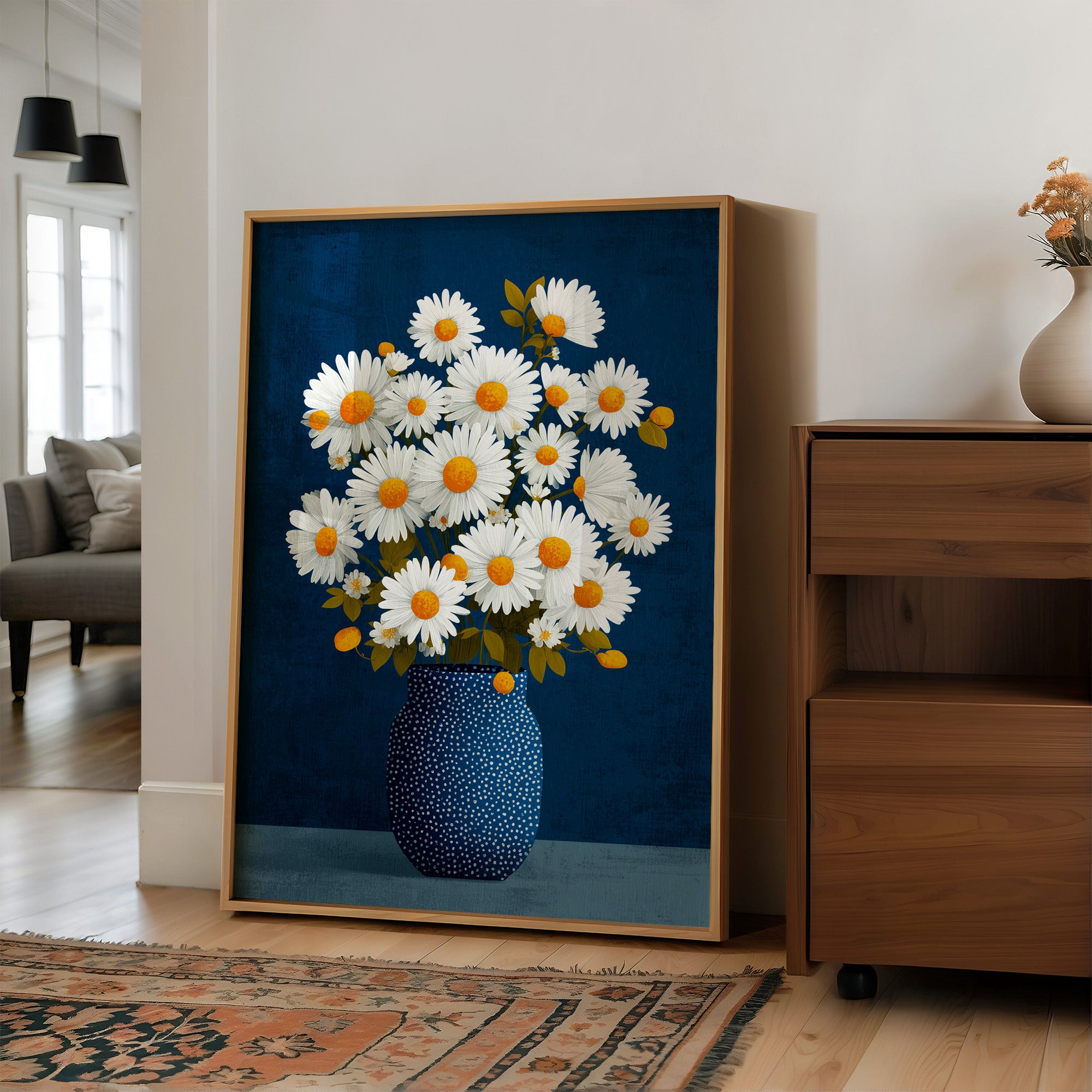 She Filled the Room With Daisies