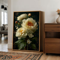 Where Cream Peonies Keep Secrets