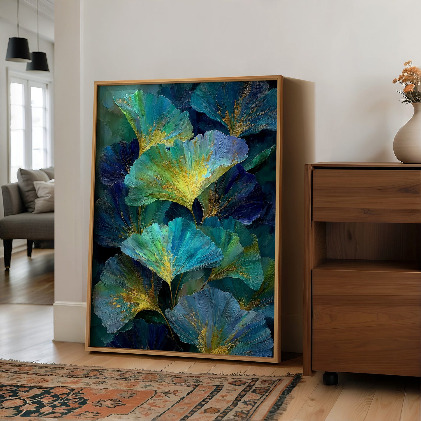 Luminous, Layered, and Blue
