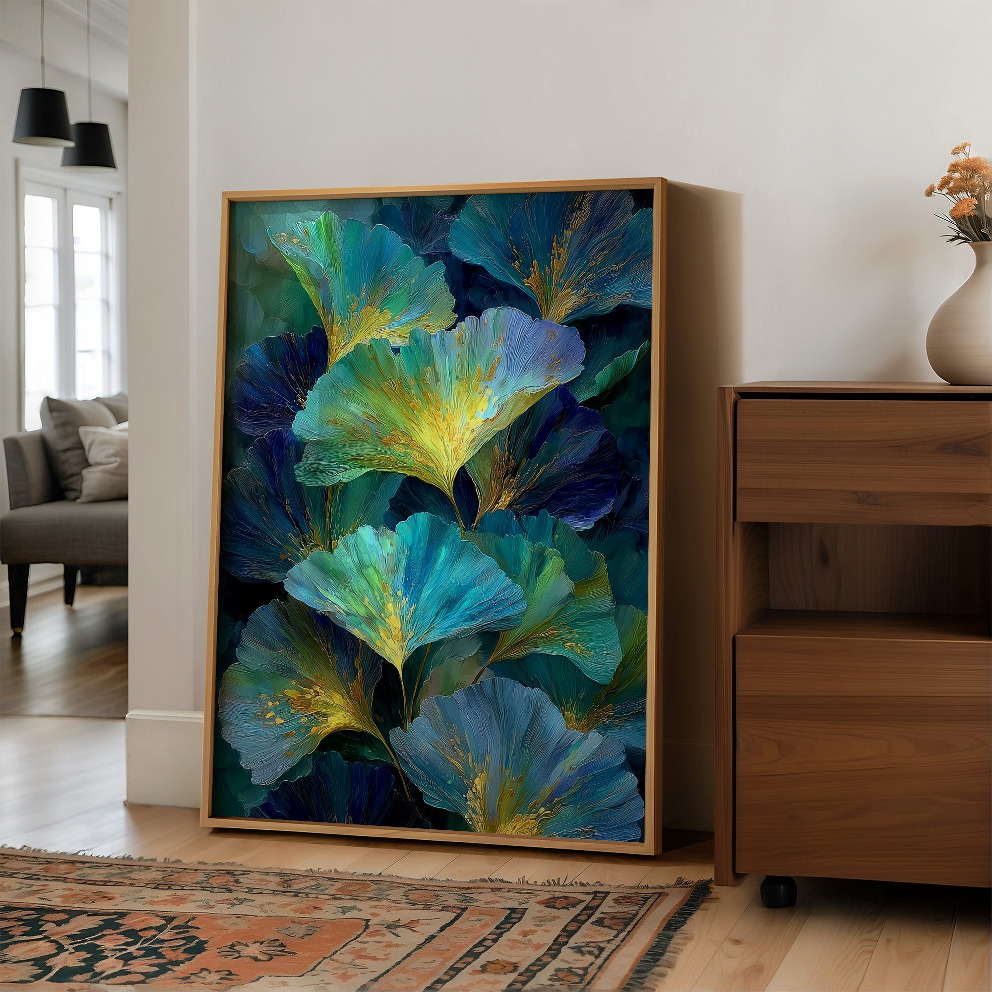 Luminous, Layered, and Blue