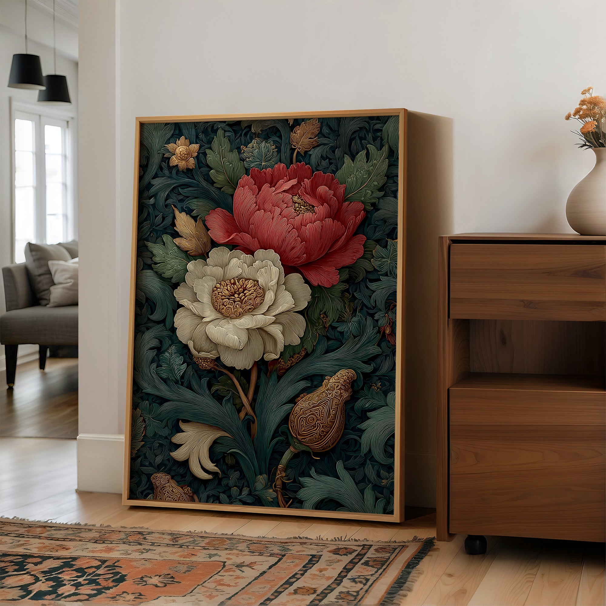 Where Peonies Keep Old Secrets