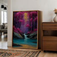 Where the Magenta Woods Go Quiet