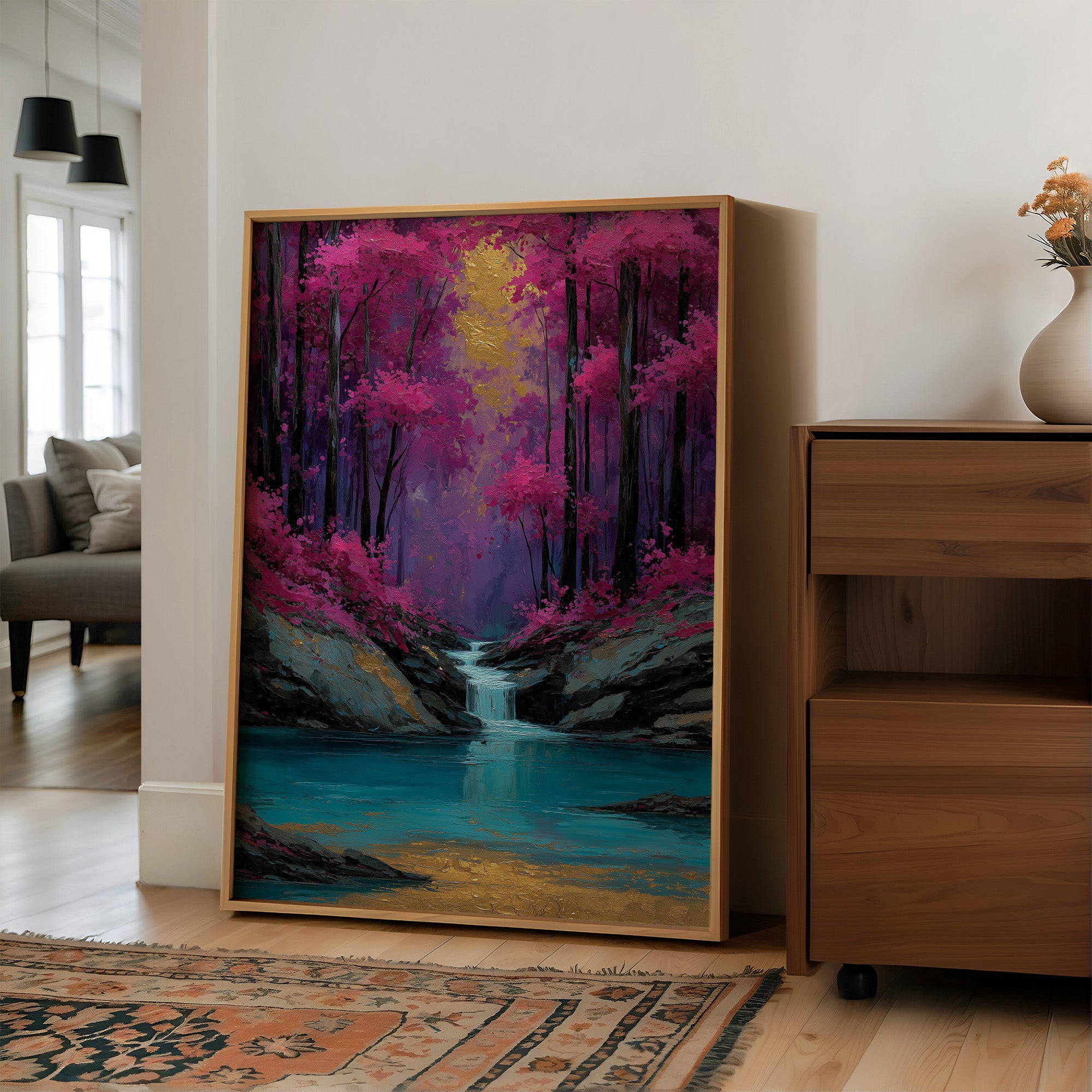 Where the Magenta Woods Go Quiet