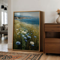 Cornflowers Face the Sailing Wind