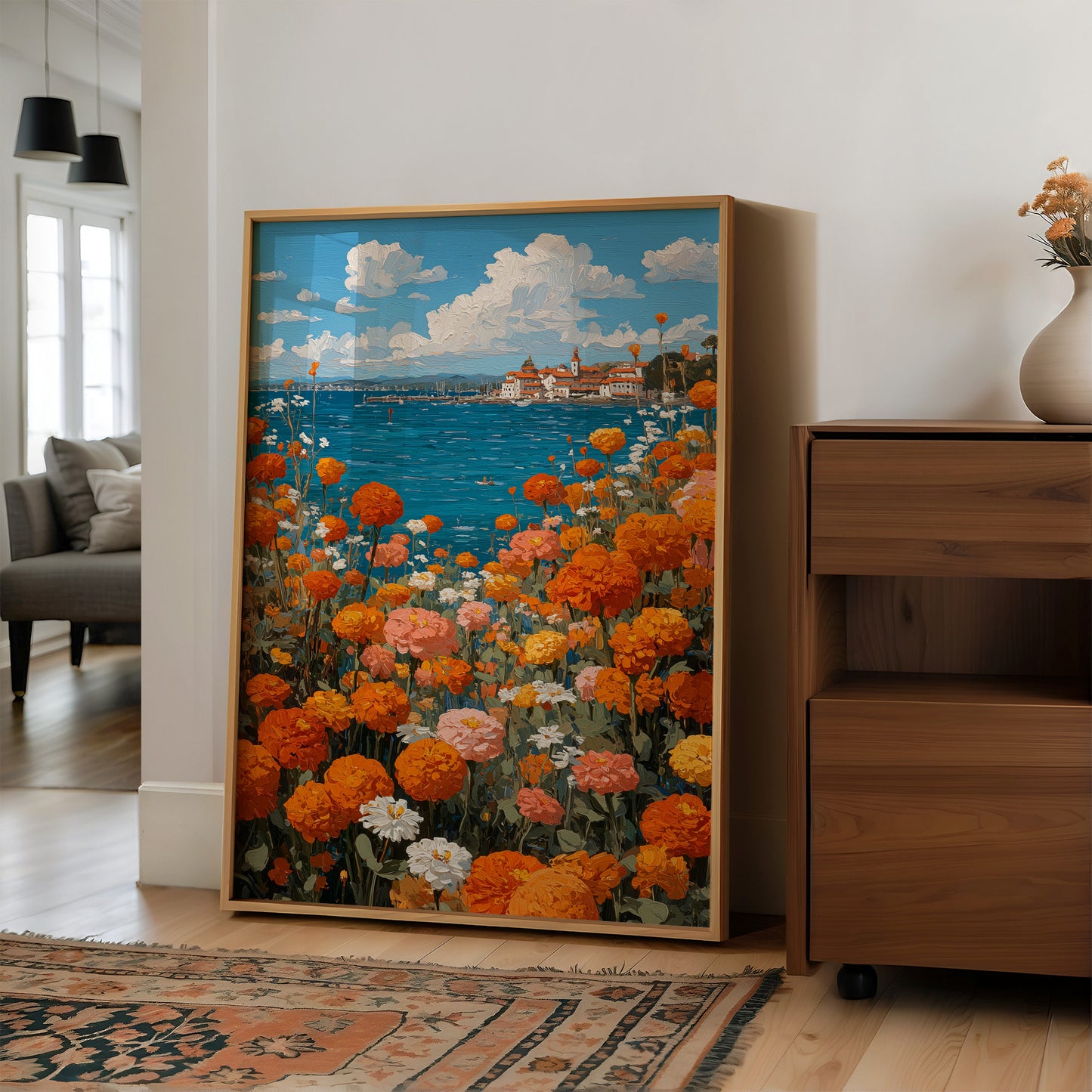 Marigolds Before the Mediterranean