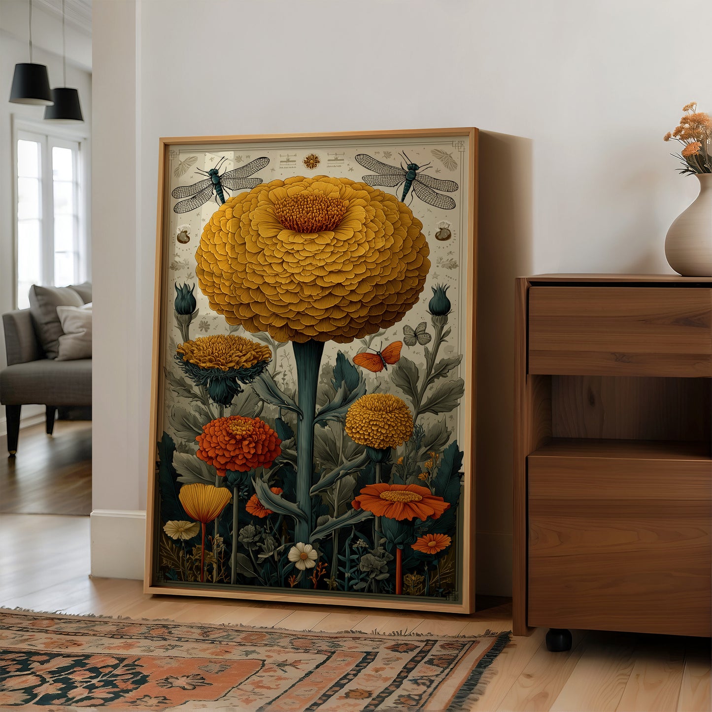 The Marigold Held Court