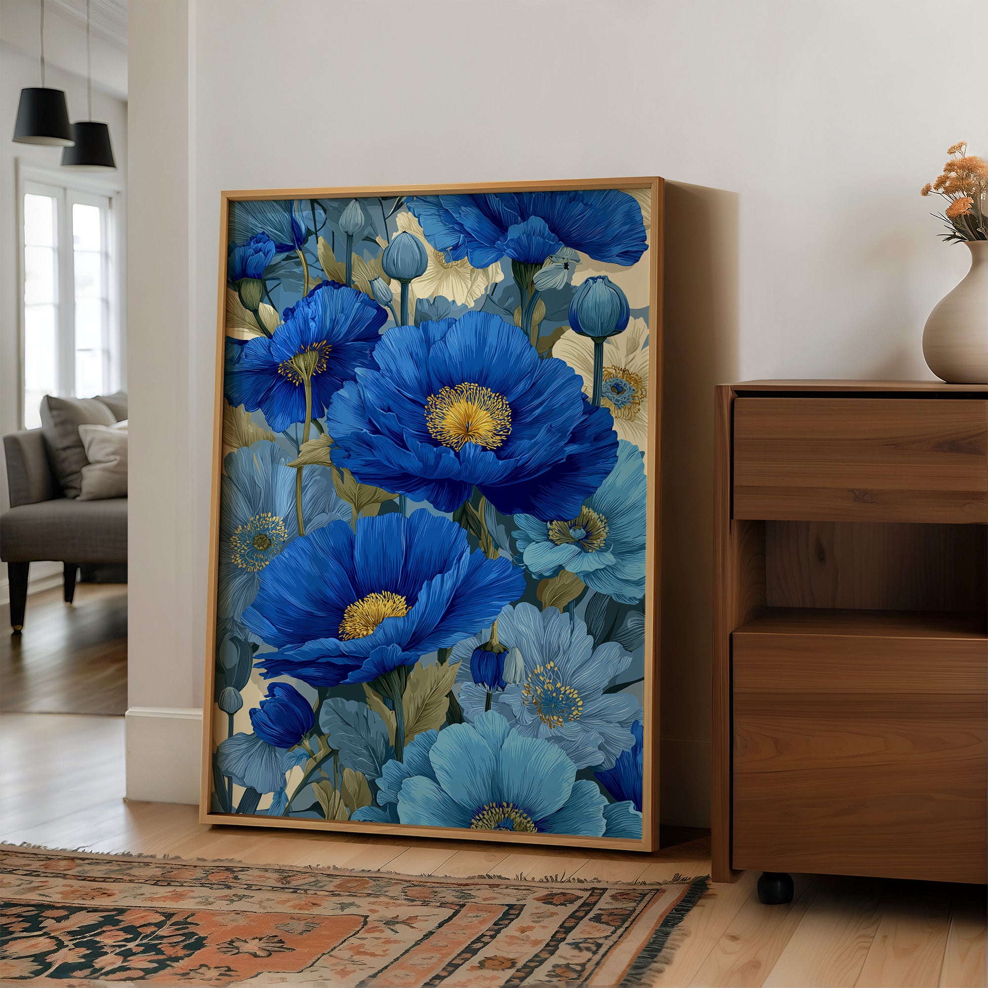 Blue Is Not a Quiet Color