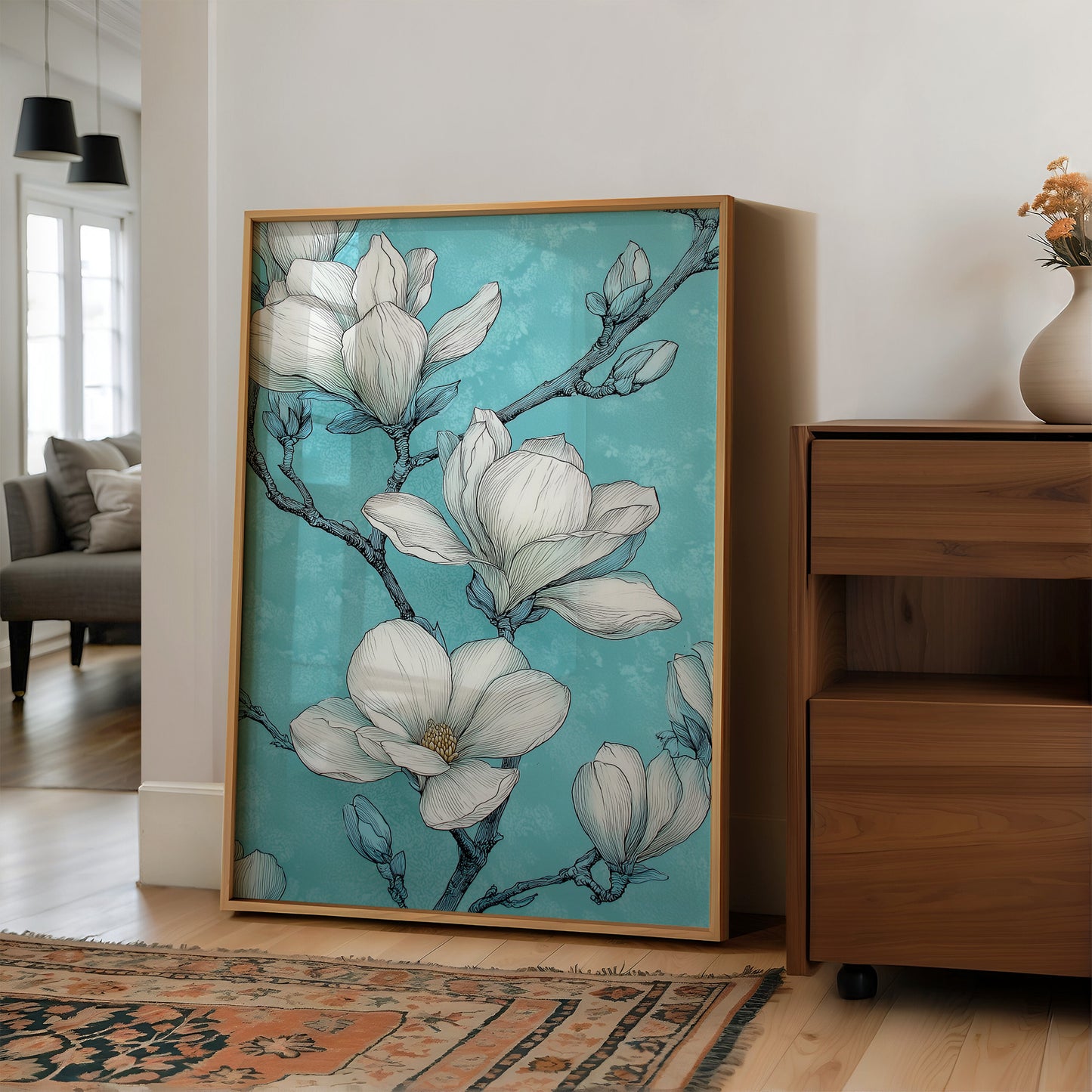 The Magnolias Opened Without Warning