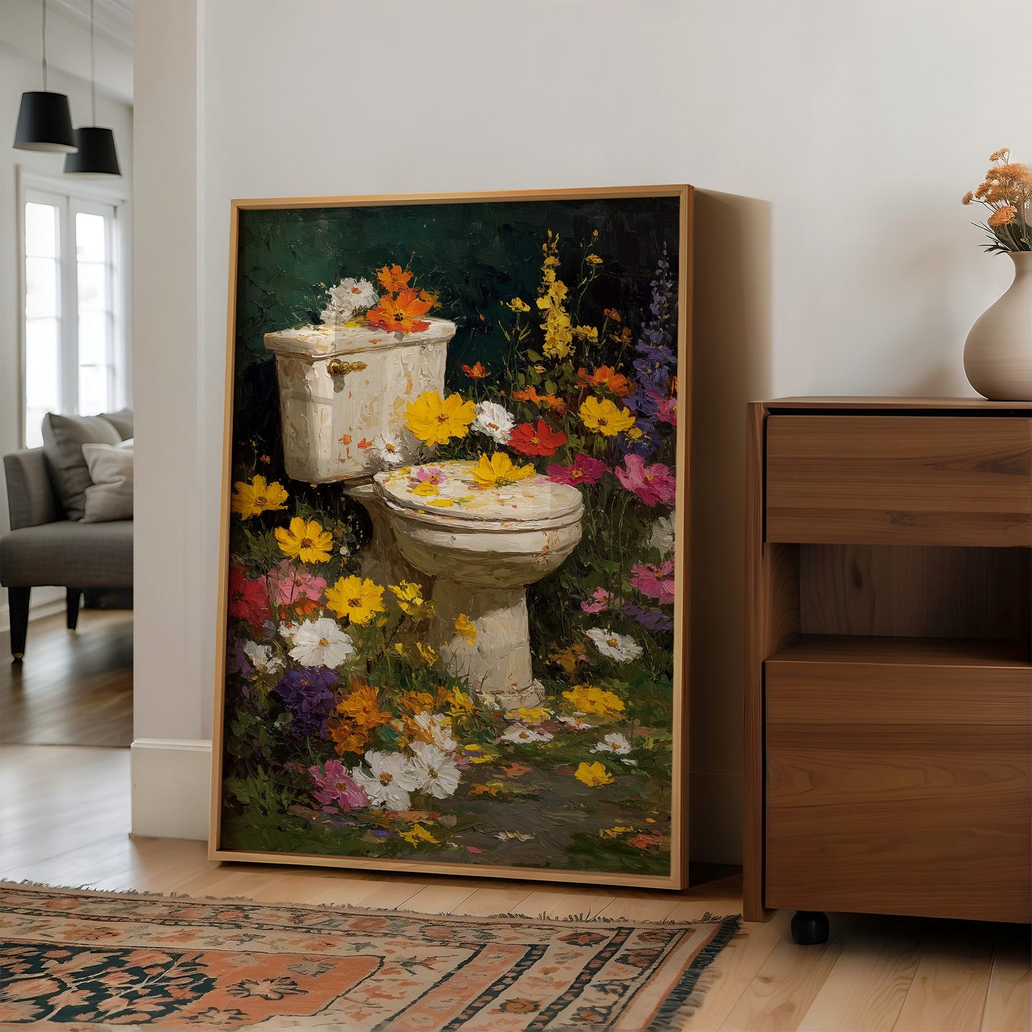 Even the Bathroom Deserves a Garden