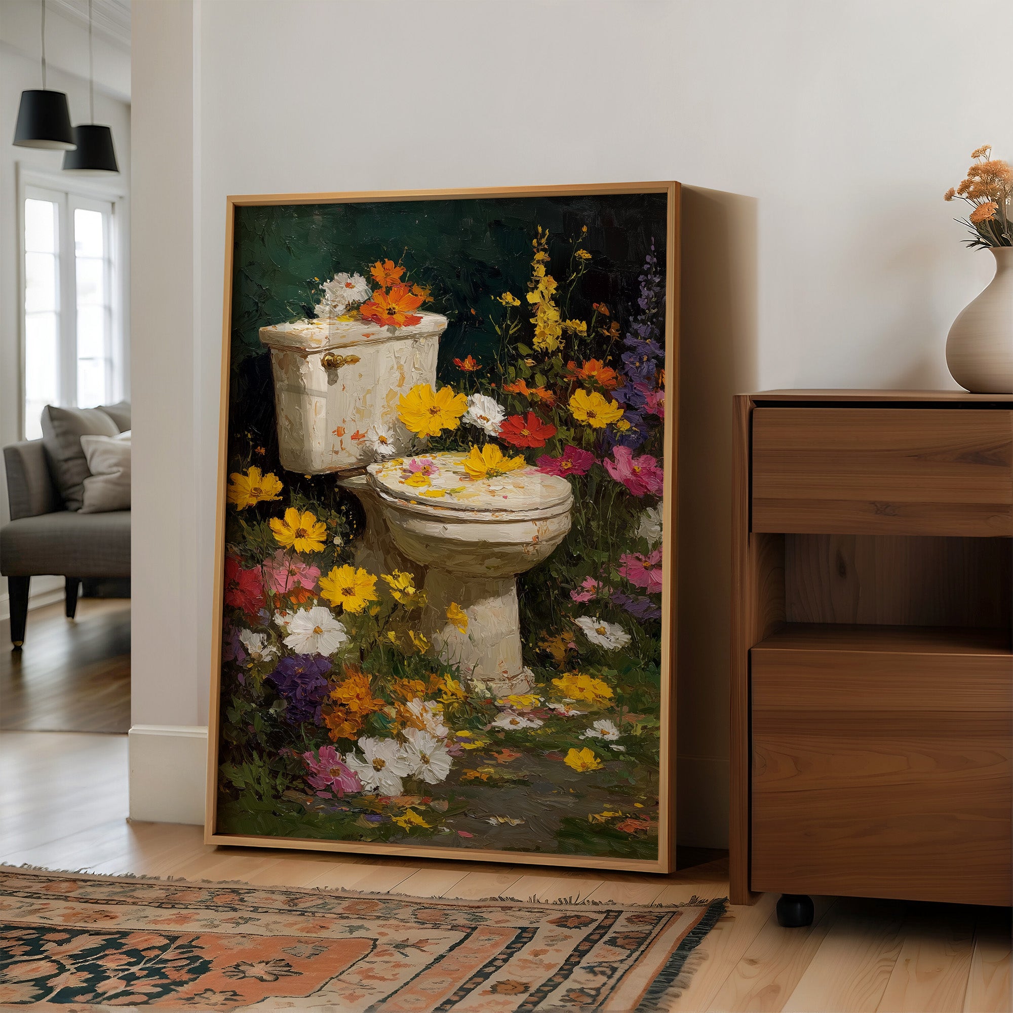 Even the Bathroom Deserves a Garden