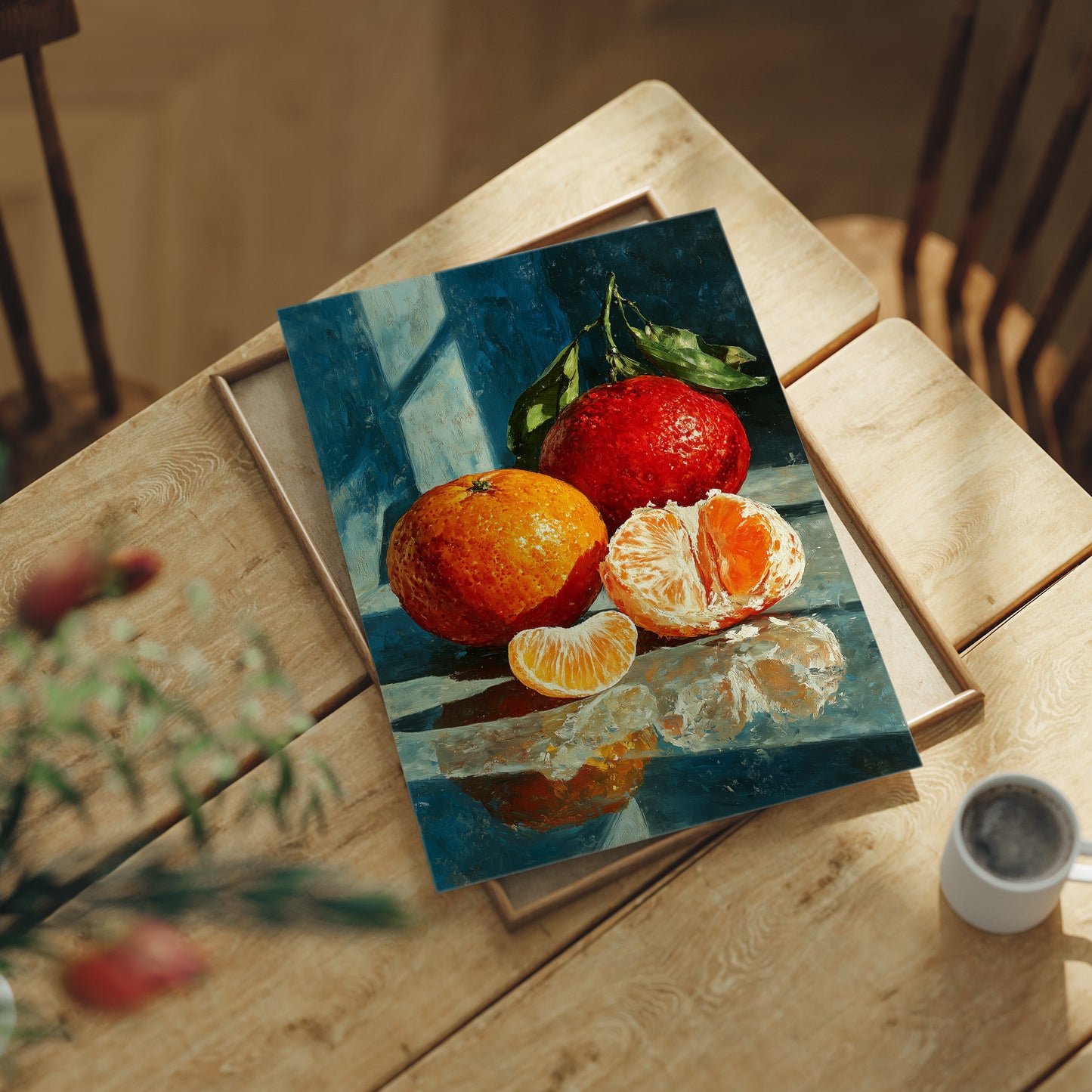 Peeled Open in the Morning Light