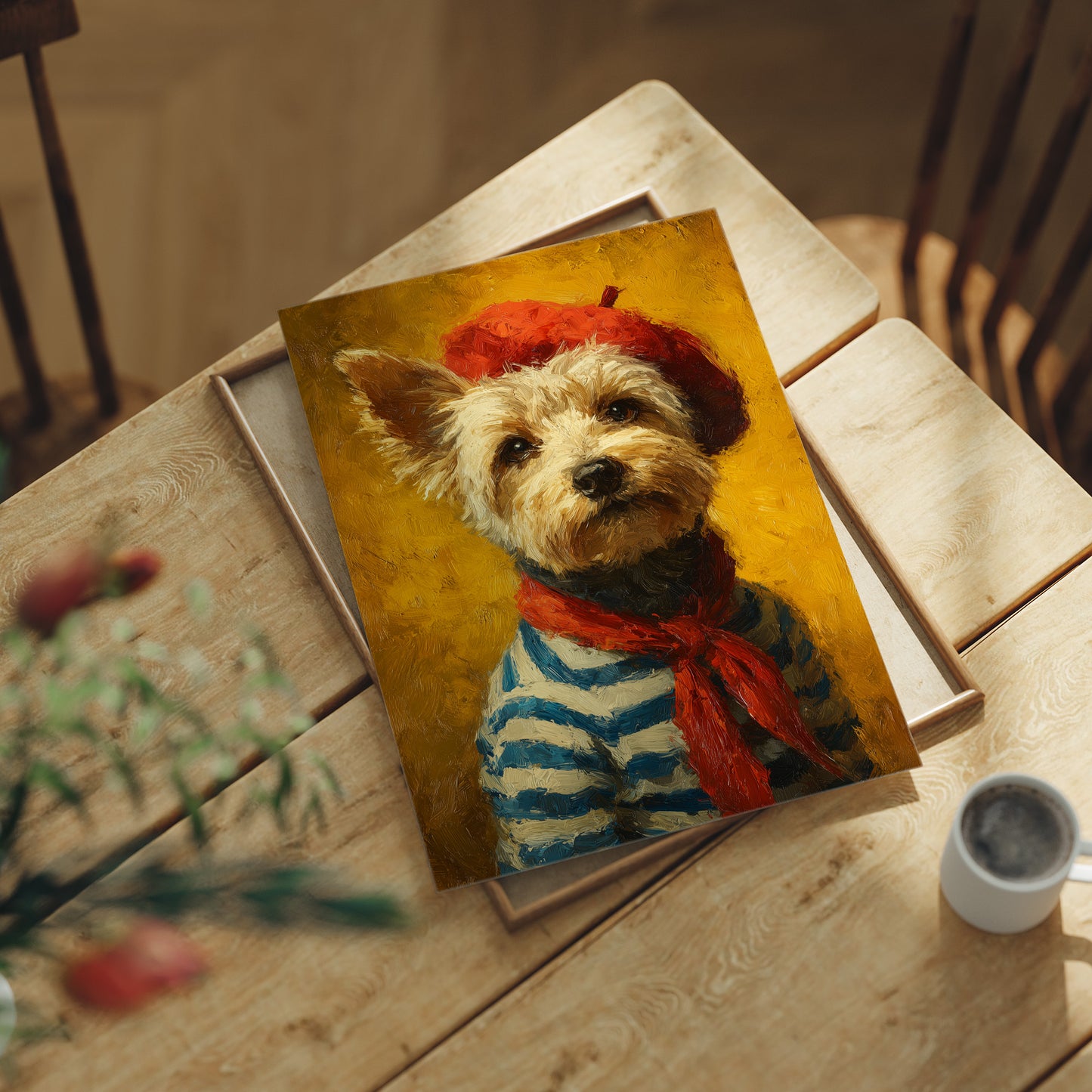 Le Chien Has Somewhere Important to Be