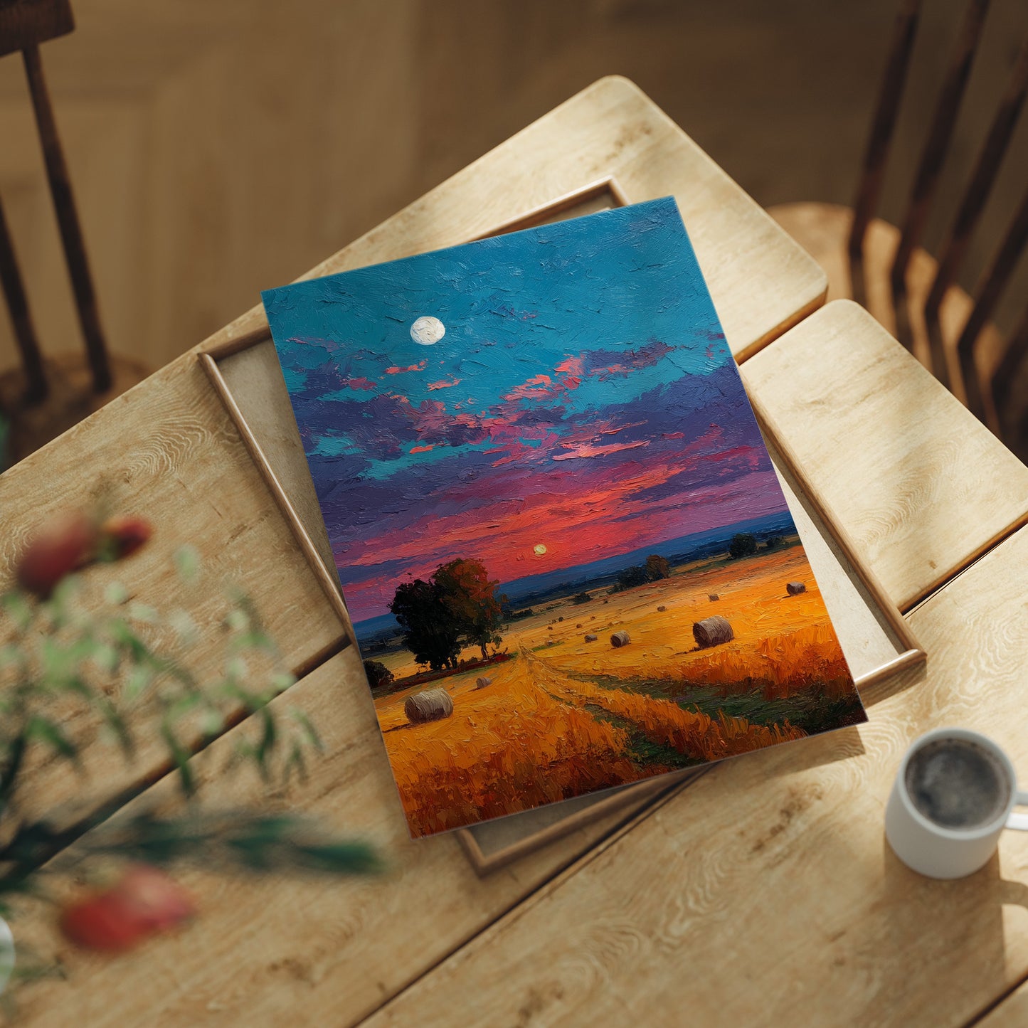 The Moon Rose Before the Sun Was Done