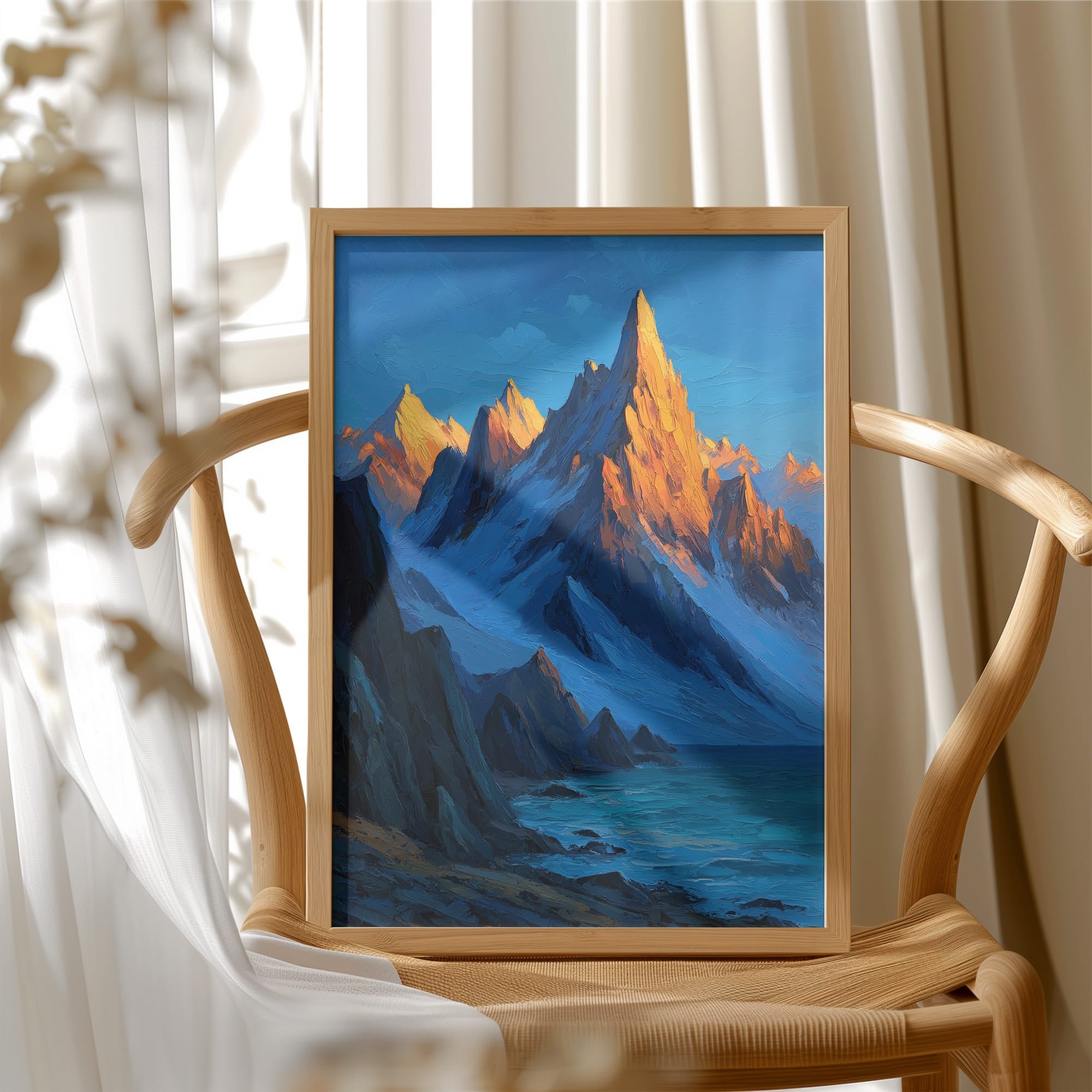 First Light on the High Peaks