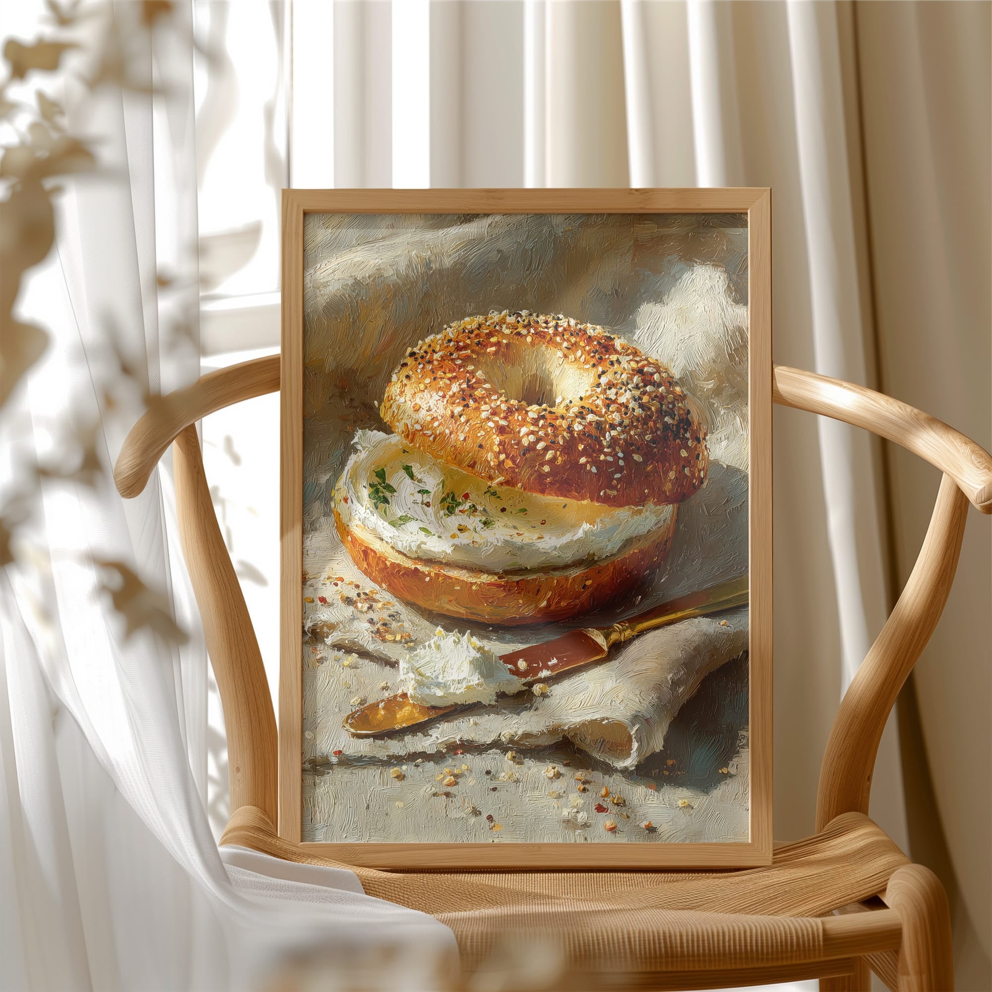 Everything Bagel, Painted With Reverence