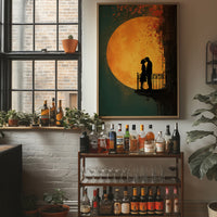 The Moon Made Room for Them