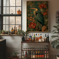 The Heron Knew the Garden Well