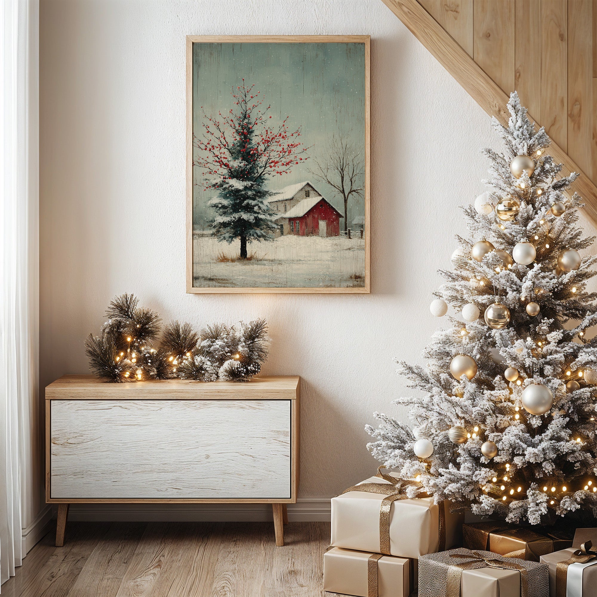 The Farm Kept Christmas Quietly