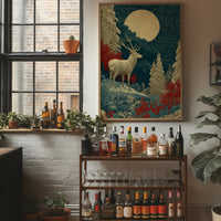 The Stag Stood Still for the Moon