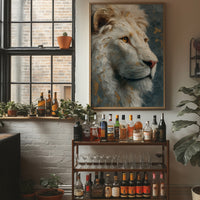 The White Lion Considers the Distance