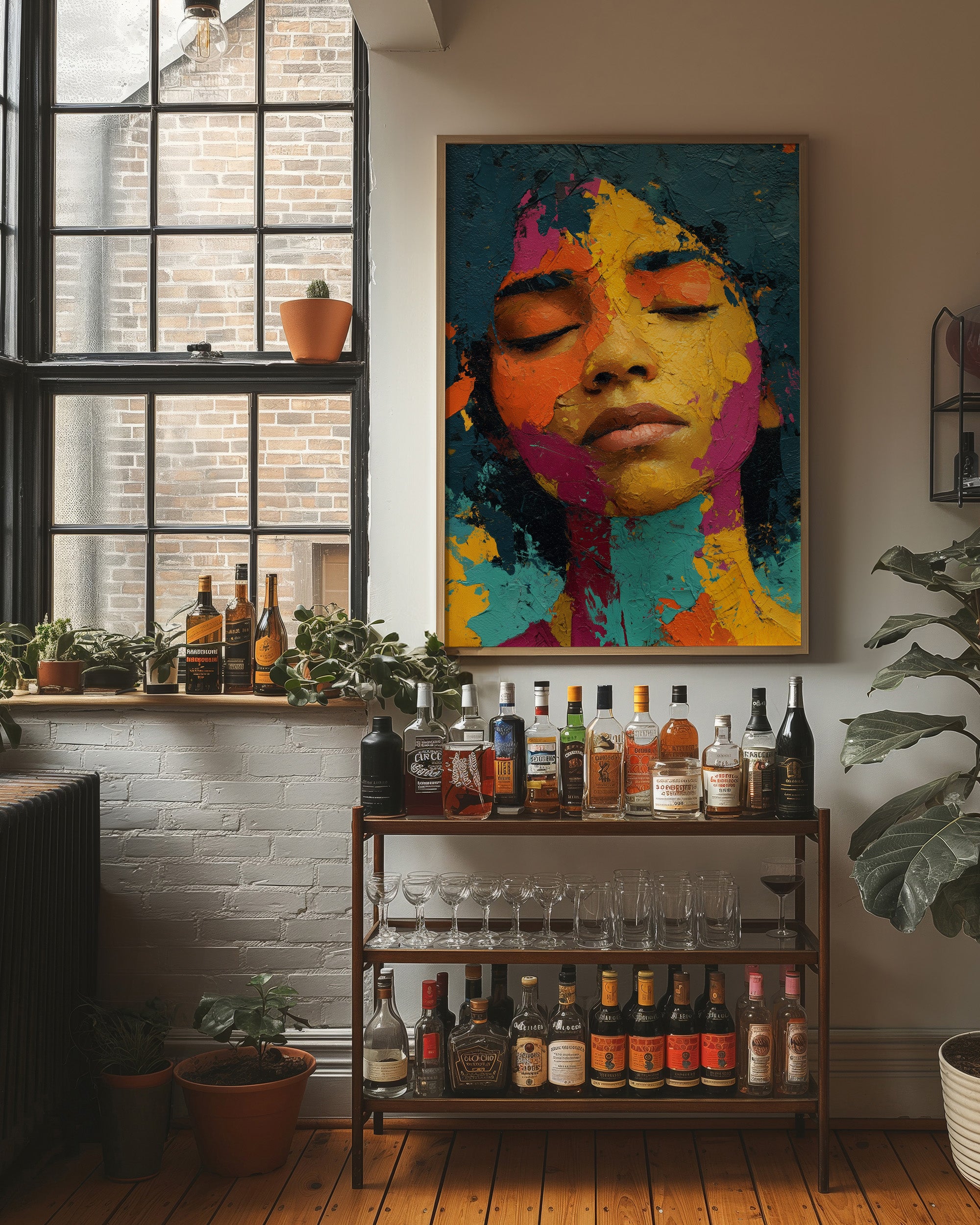 She Contained Multitudes in Color