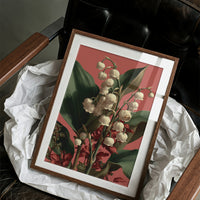 Lily of the Valley in Coral