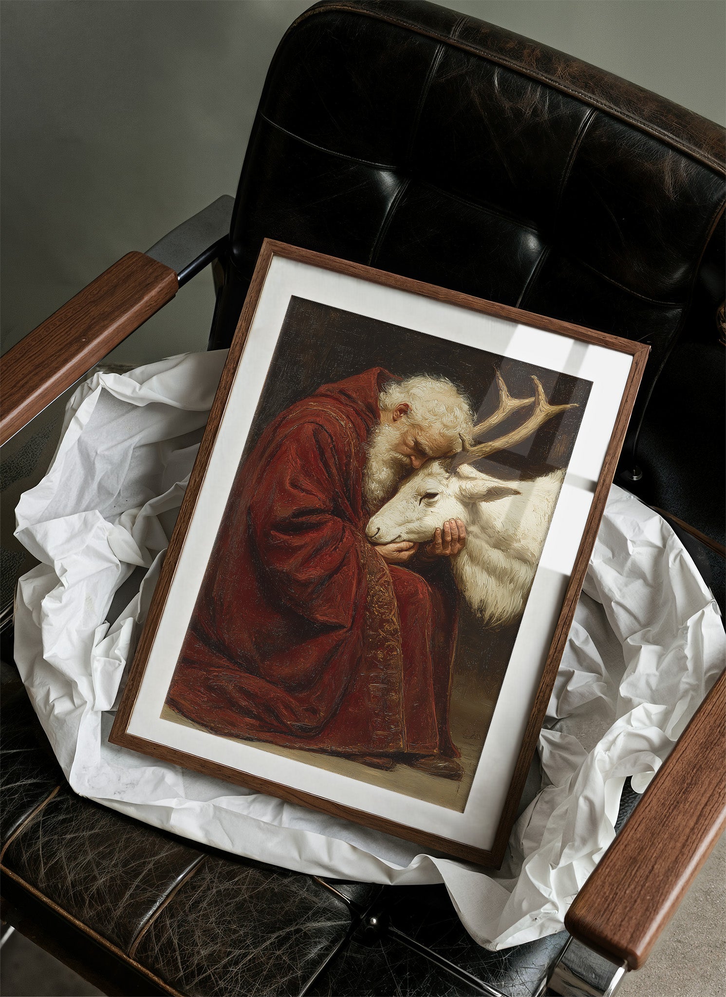 The Old Man and His Reindeer