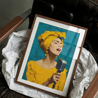 Song in Yellow and Teal