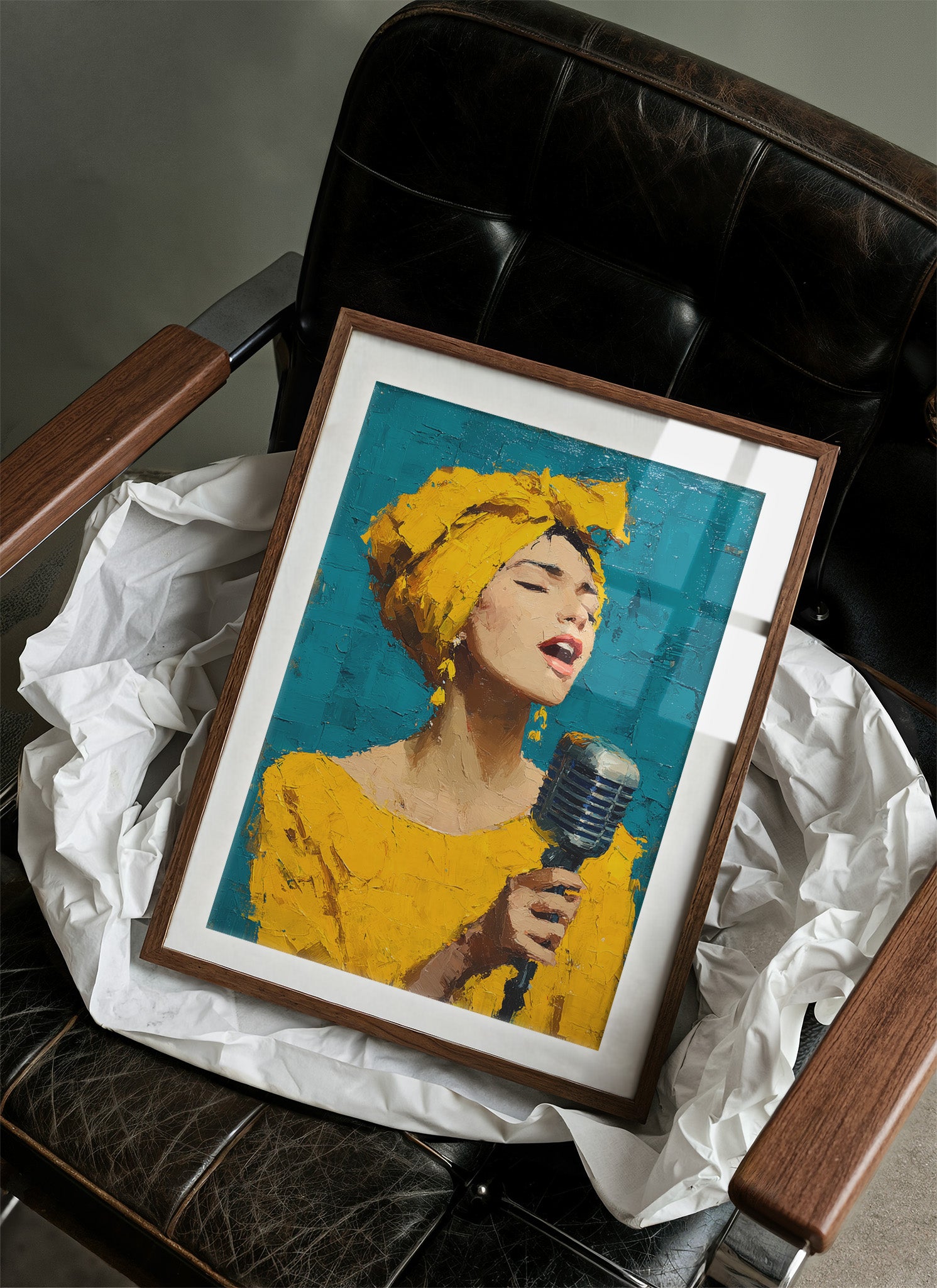 Song in Yellow and Teal
