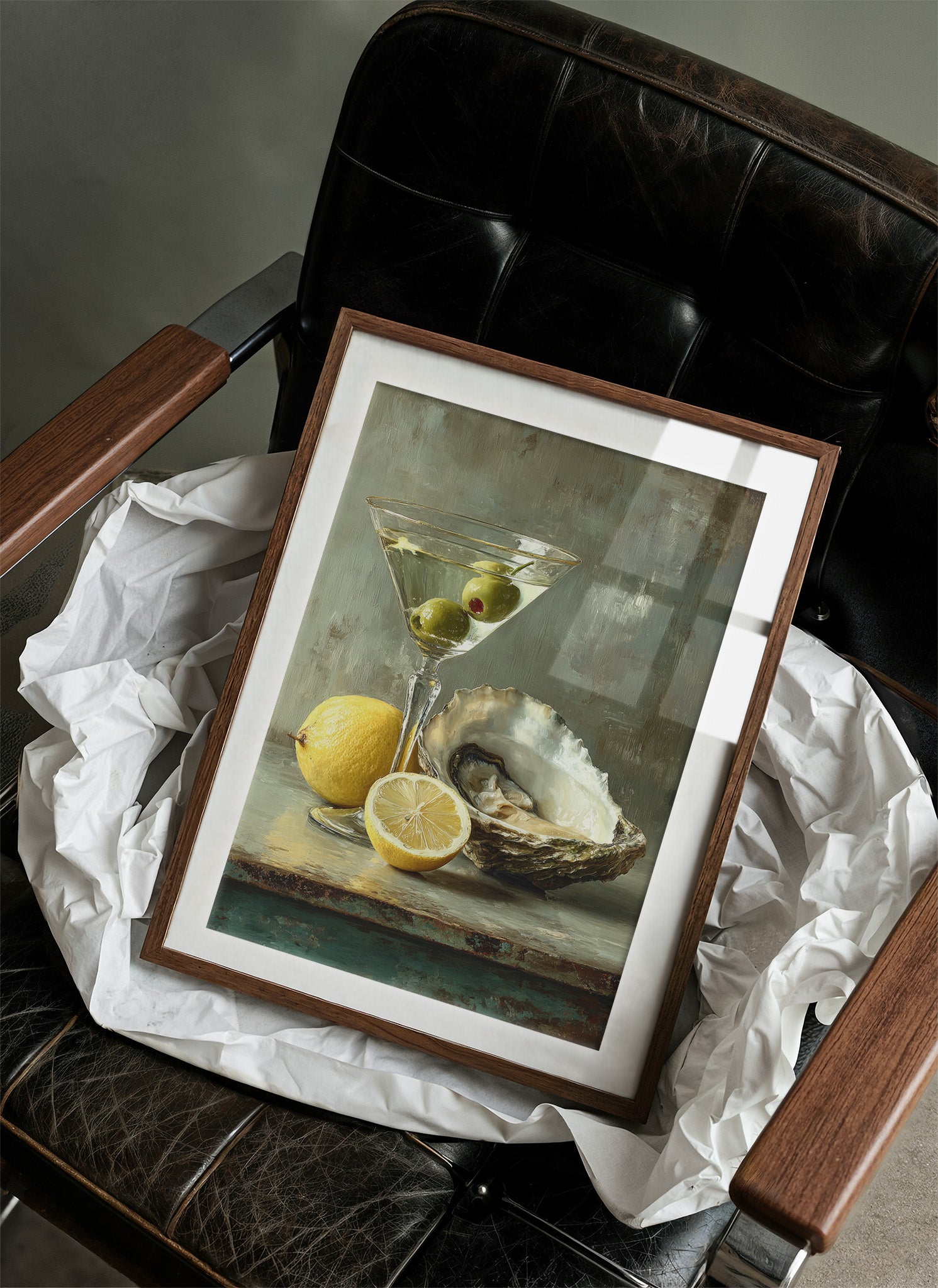 Martini, Lemon, Oyster
