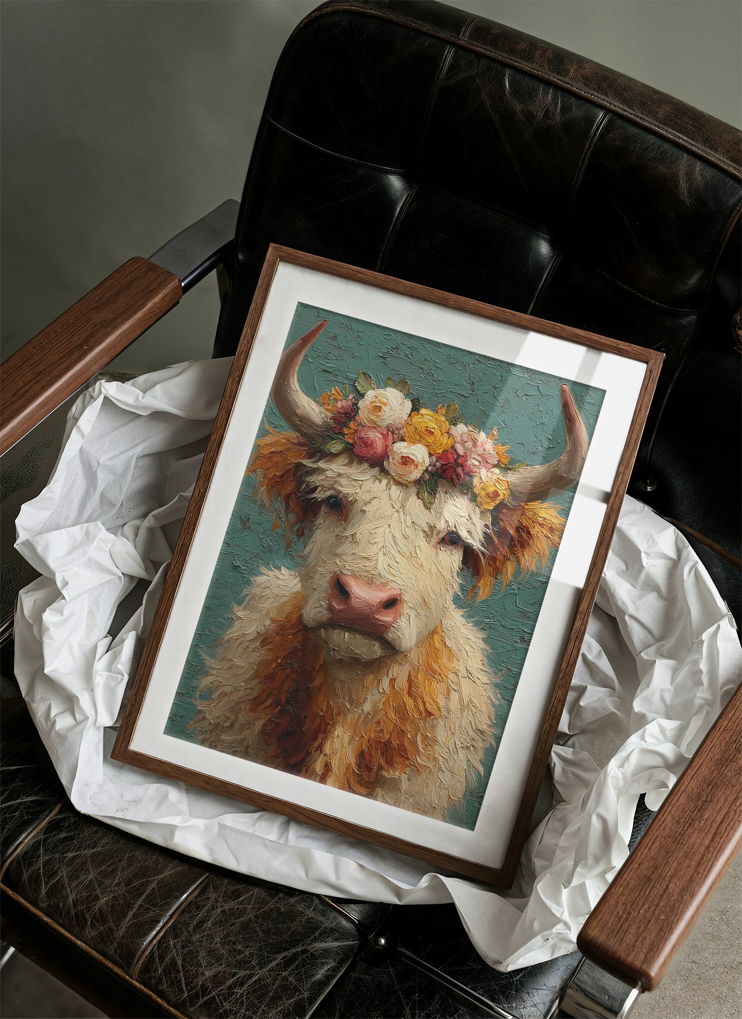 Highland Royalty in Bloom