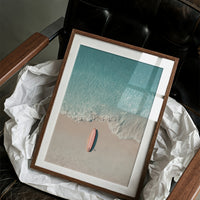 Surfboard, Sand, Solitude