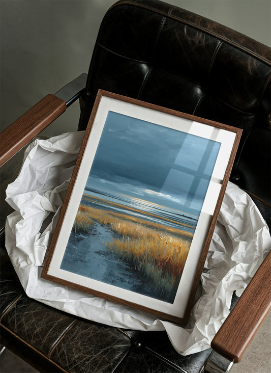 Storm Light Over the Marsh