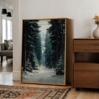 The Quiet Snowbound Road
