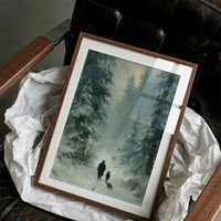 Father, Son, and a Sled