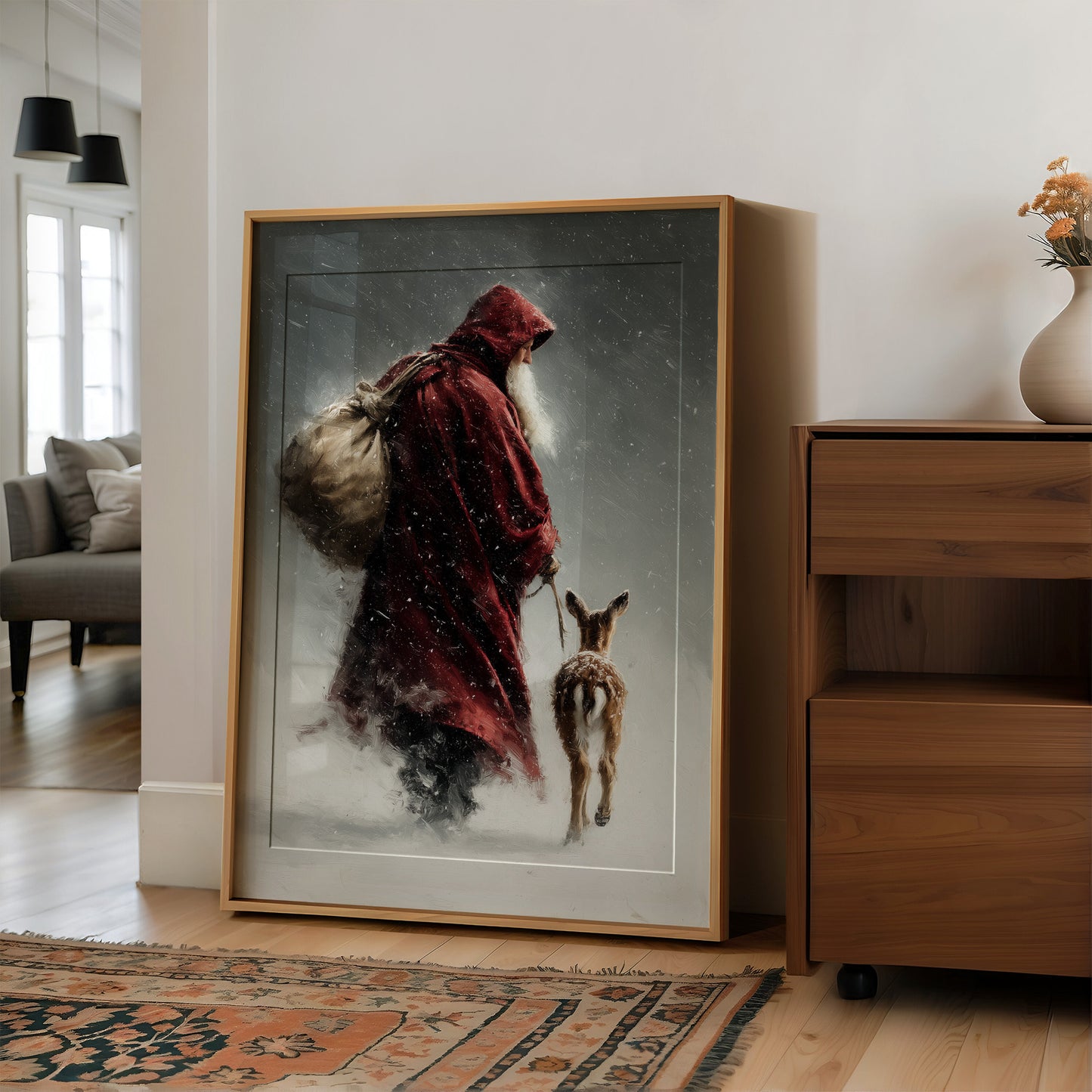 Old Saint Nick in the Storm