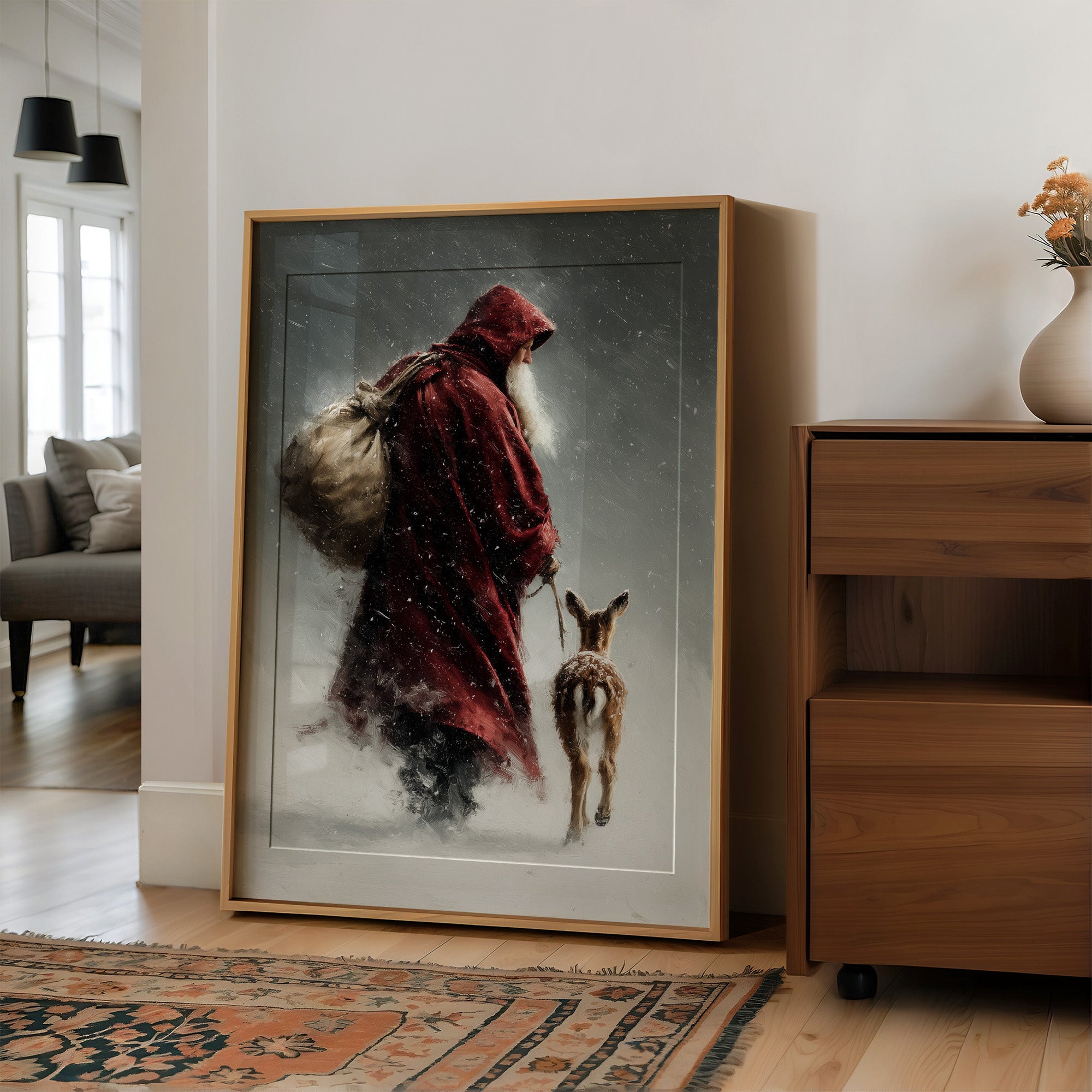 Old Saint Nick in the Storm