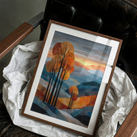 Amber Trees, Blue Hills